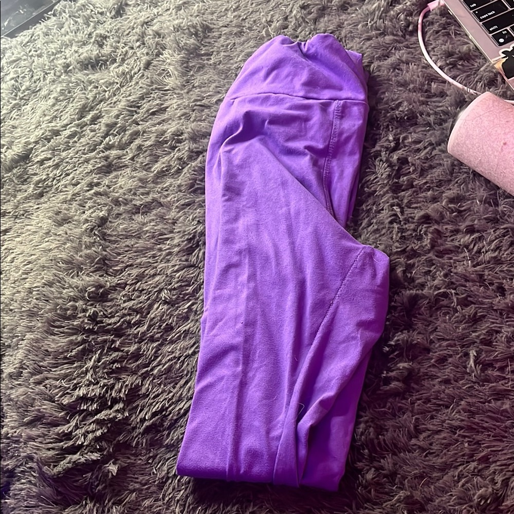 LuLaRoe Purple Leggings